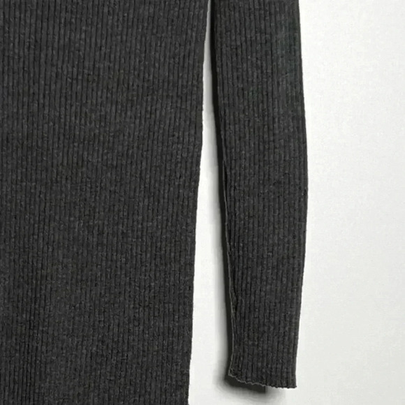 (2 for $15) Gap ribbed knit crew neck sweater dress/grey/size Small- NWOT - Picture 8 of 16